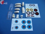 U 48-08 Spitfire PR IA,PR IV,PR VII+decal sheet