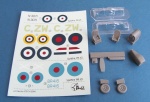 U 72-129 Spitfire PR IA,PR IV,PR VII+decal