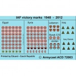 ACD 7203 IAF victory marks