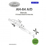 ACD 72008  AH-64A stencils