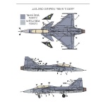 MCZA 4809 JAS-39D Gripen,,9819 Tiger